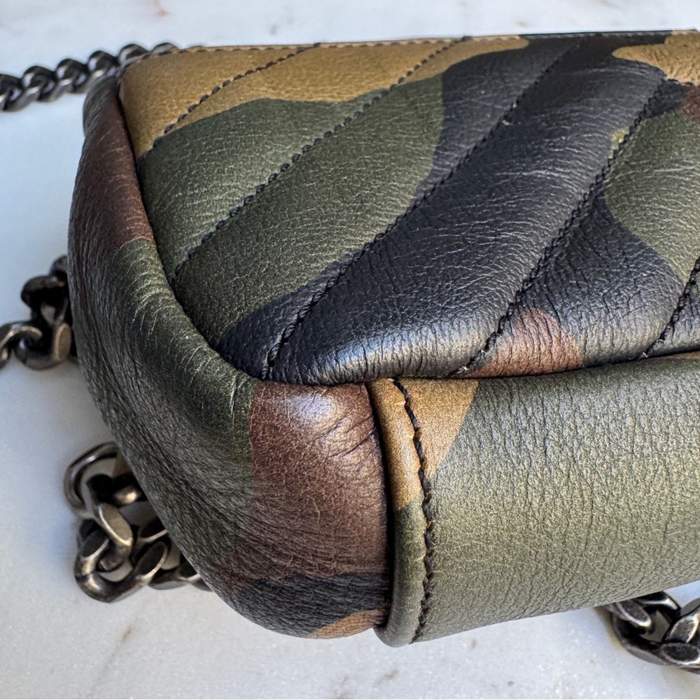 Saint Laurent Camo Mini College Crossbody - Picture 11 of 15